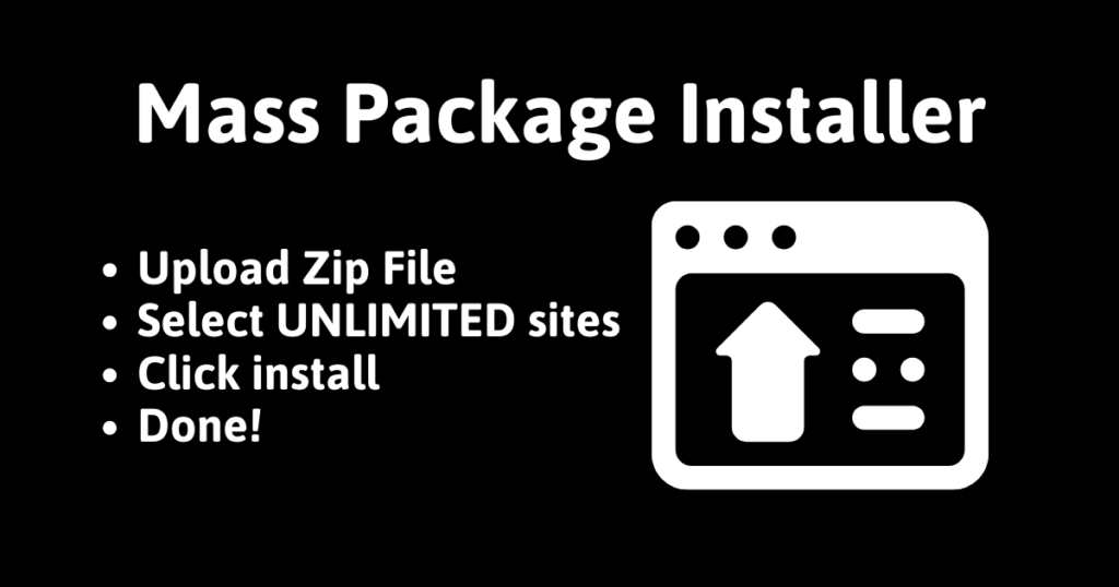 Mass plugin installer for Joomla and WordPress